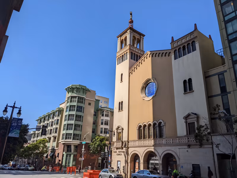 Church looking building