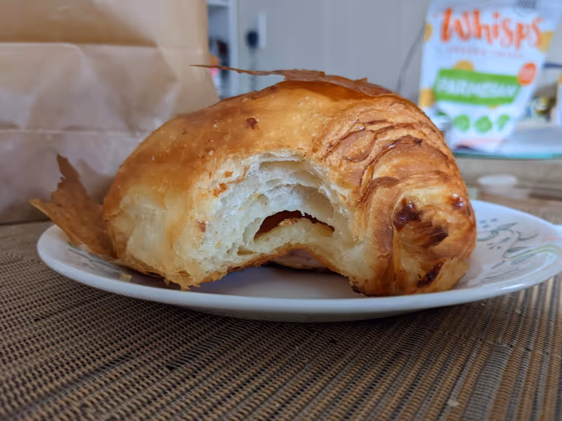 backhaus ham and cheese croissant